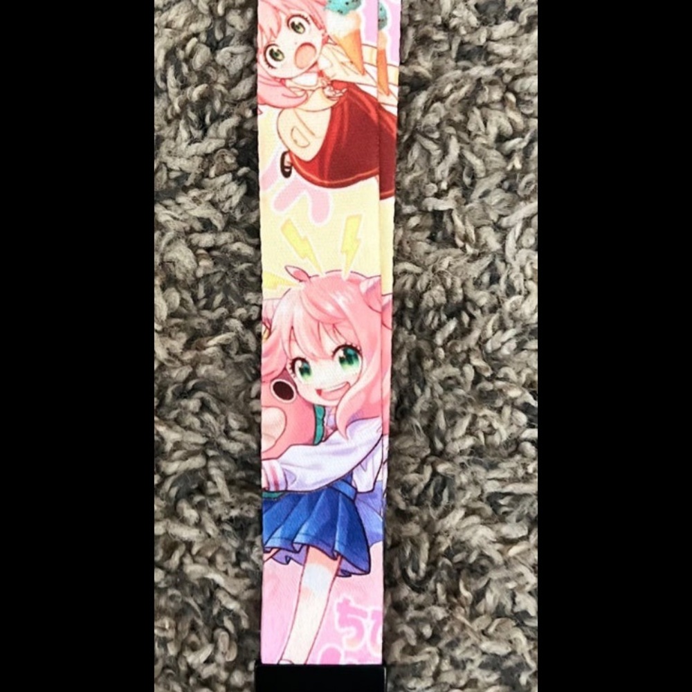 Spy x Family Lanyard Keychain manga anime
